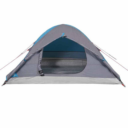 vidaXL Kuppel-Campingzelt 4 Personen Blau Wasserdicht