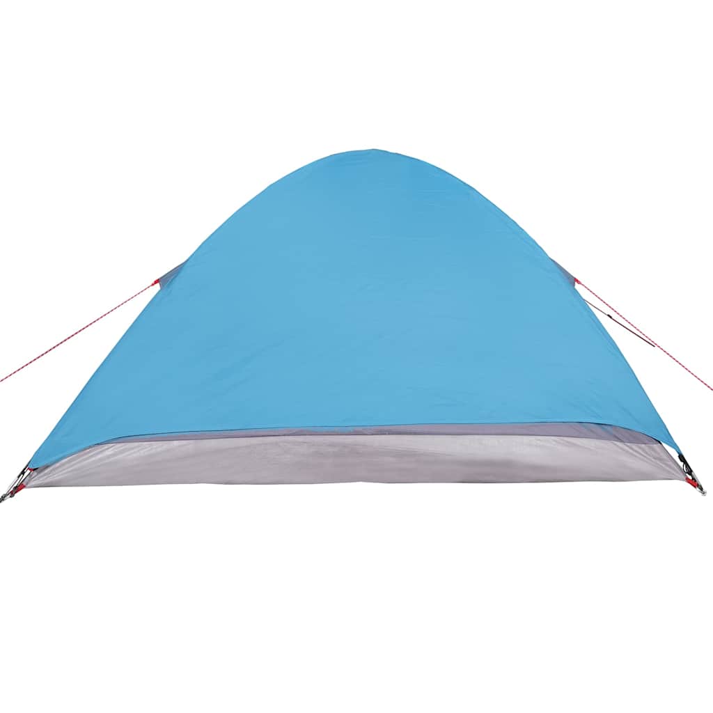 vidaXL Kuppel-Campingzelt 4 Personen Blau Wasserdicht