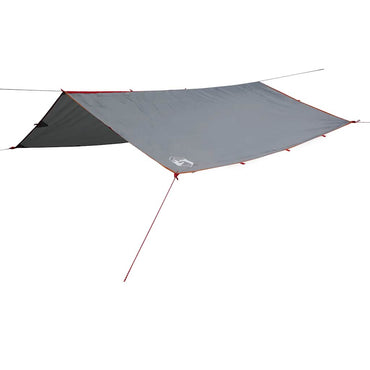 vidaXL Tarp Grau und Orange 300x294 cm Wasserdicht