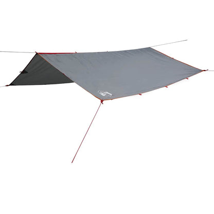 vidaXL Tarp Grau und Orange 300x294 cm Wasserdicht