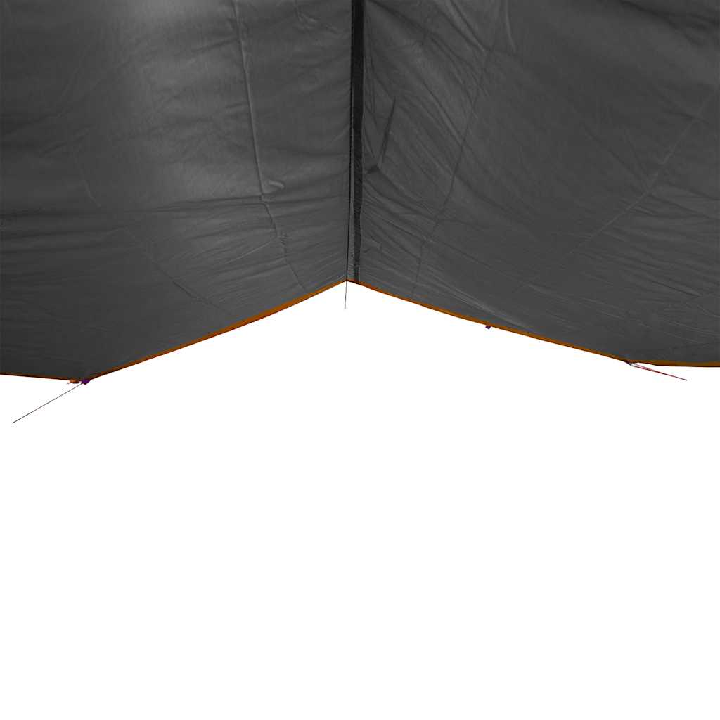 vidaXL Tarp Grau und Orange 360x294 cm Wasserdicht