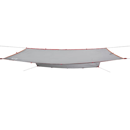 vidaXL Tarp Grau und Orange 400x294 cm Wasserdicht