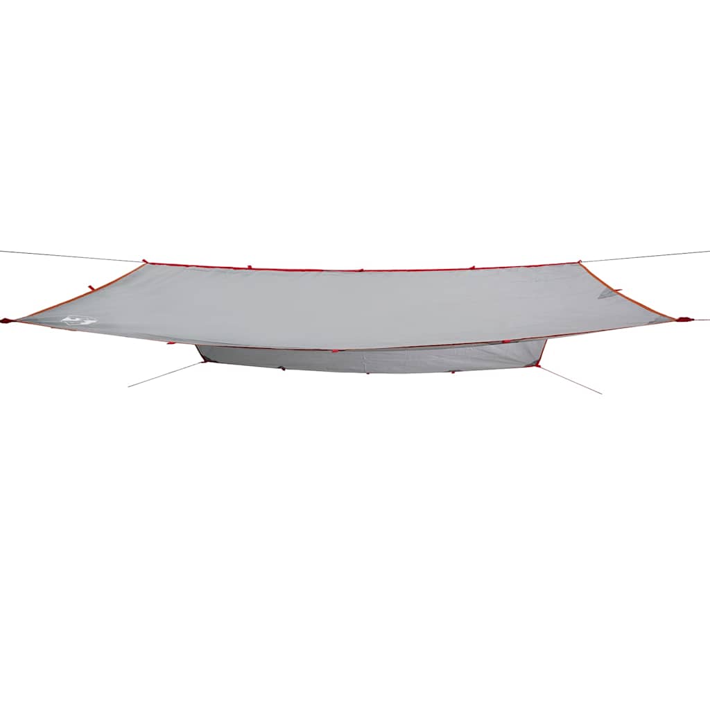 vidaXL Tarp Grau und Orange 400x294 cm Wasserdicht