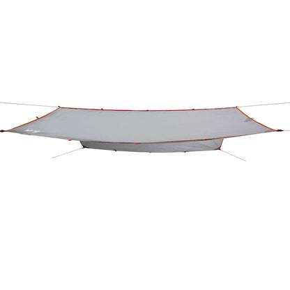 vidaXL Tarp Grau und Orange 400x294 cm Wasserdicht