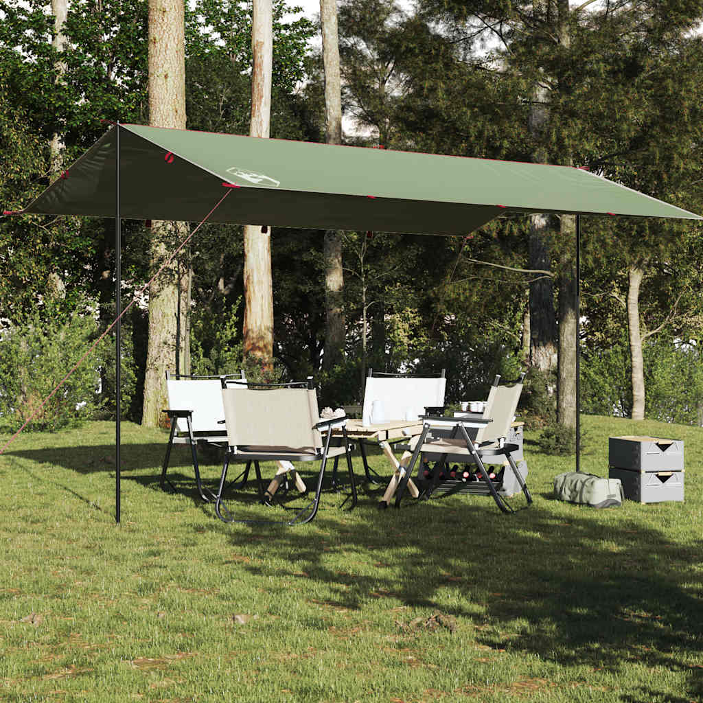 vidaXL Tarp Grün 500x294 cm Wasserdicht