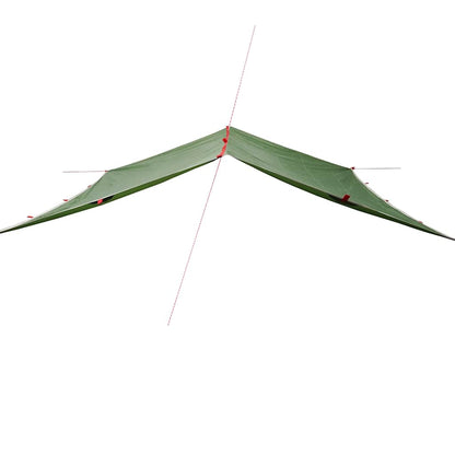 vidaXL Tarp Grün 500x294 cm Wasserdicht
