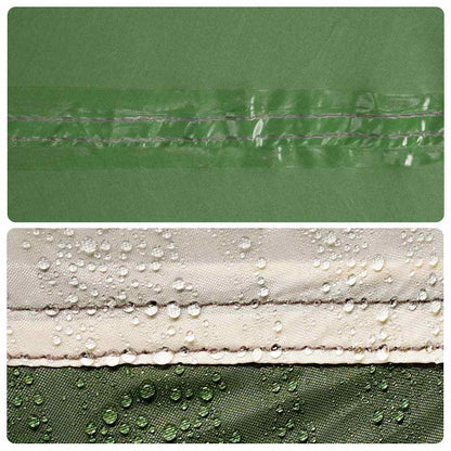vidaXL Tarp Grün 500x294 cm Wasserdicht
