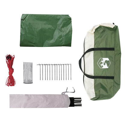 vidaXL Tarp Grün 460x305x210 cm Wasserdicht