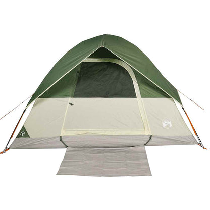 vidaXL Kuppel-Campingzelt 2 Personen Grün Wasserdicht