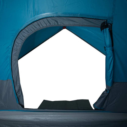 vidaXL Kuppel-Campingzelt 2 Personen Blau Wasserdicht