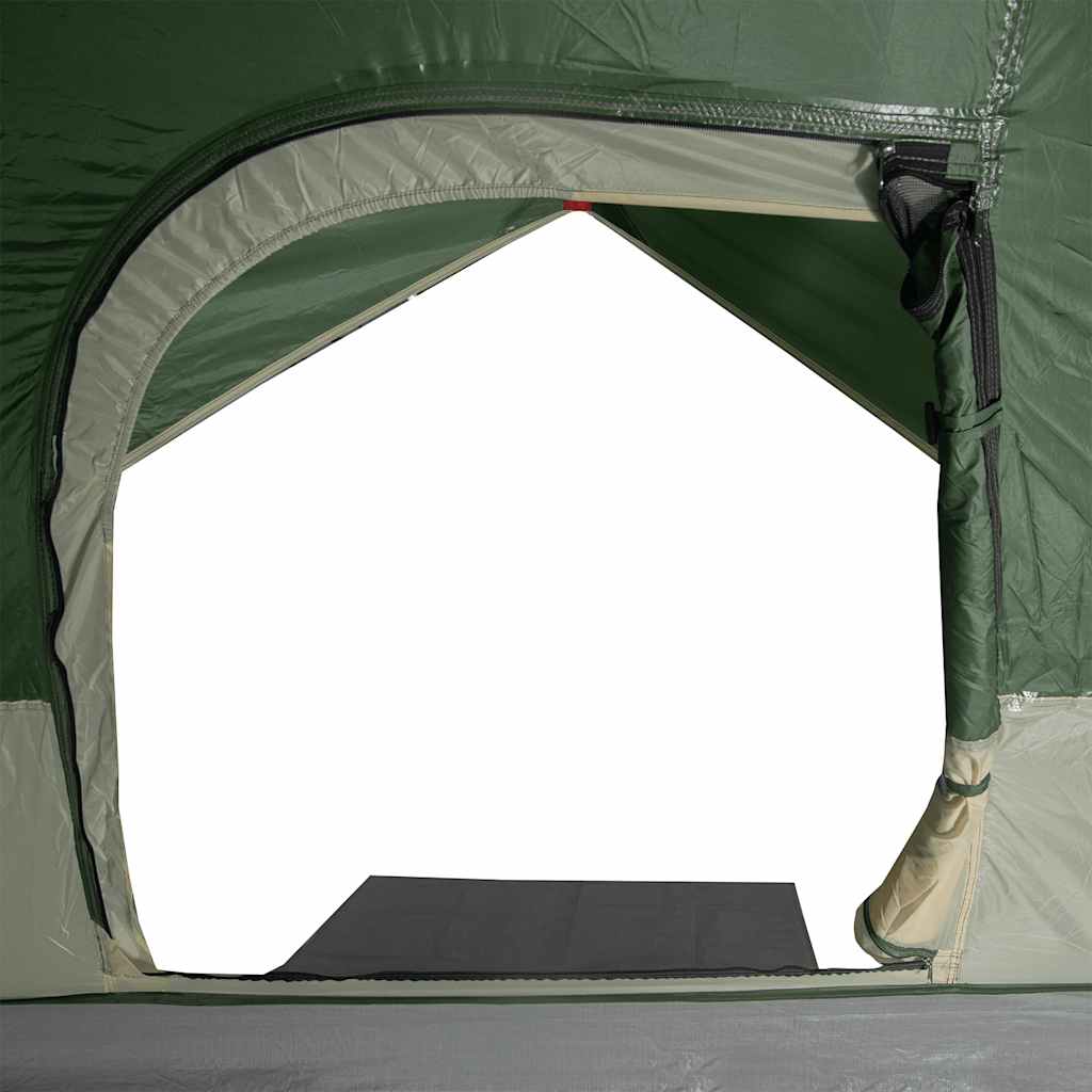 vidaXL Kuppel-Campingzelt 3 Personen Grün Wasserdicht