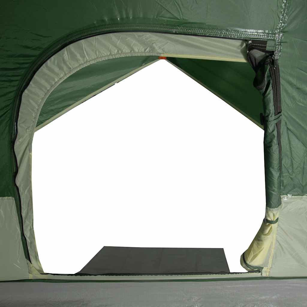 vidaXL Tente de camping dôme 4 personnes vert imperméable