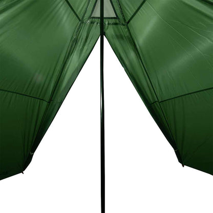 vidaXL Tipi-Familienzelt 7 Personen Grün Wasserdicht