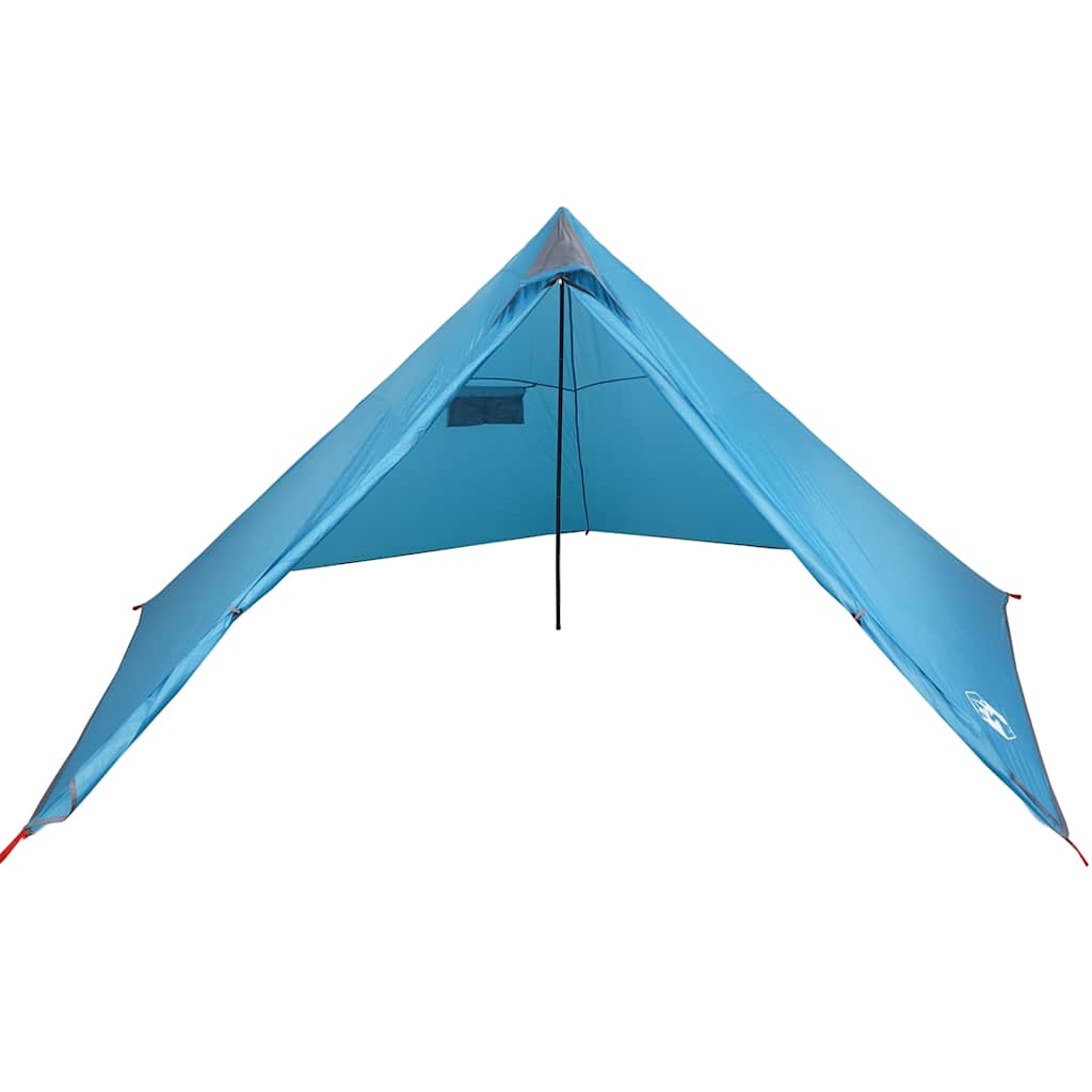 vidaXL Tipi-Familienzelt 7 Personen Blau Wasserdicht