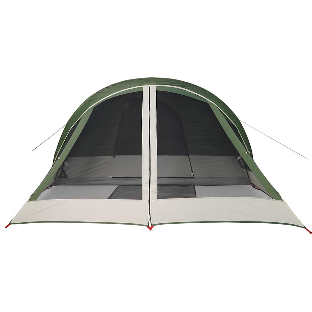 vidaXL Campingzelt 4 Personen Grün Wasserdicht