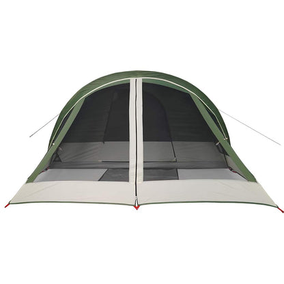 vidaXL Campingzelt 4 Personen Grün Wasserdicht