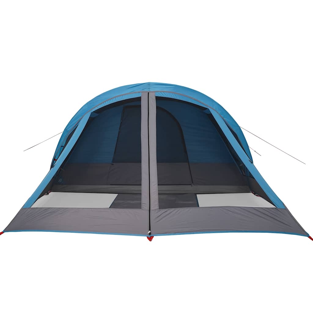 vidaXL Campingzelt 4 Personen Blau Wasserdicht