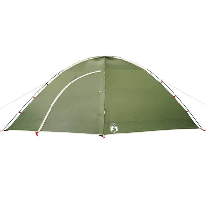 vidaXL Campingzelt 8 Personen Grün Wasserdicht