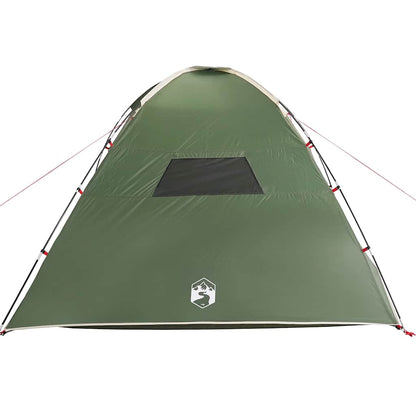 vidaXL Campingzelt 8 Personen Grün Wasserdicht