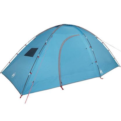 vidaXL Campingzelt 8 Personen Blau Wasserdicht