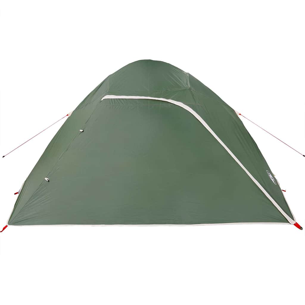 vidaXL Kuppel-Campingzelt 4 Personen Grün Wasserdicht