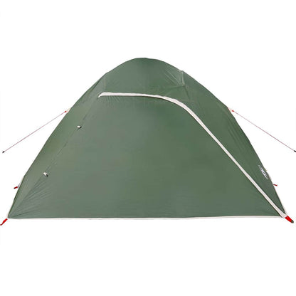 vidaXL Kuppel-Campingzelt 4 Personen Grün Wasserdicht