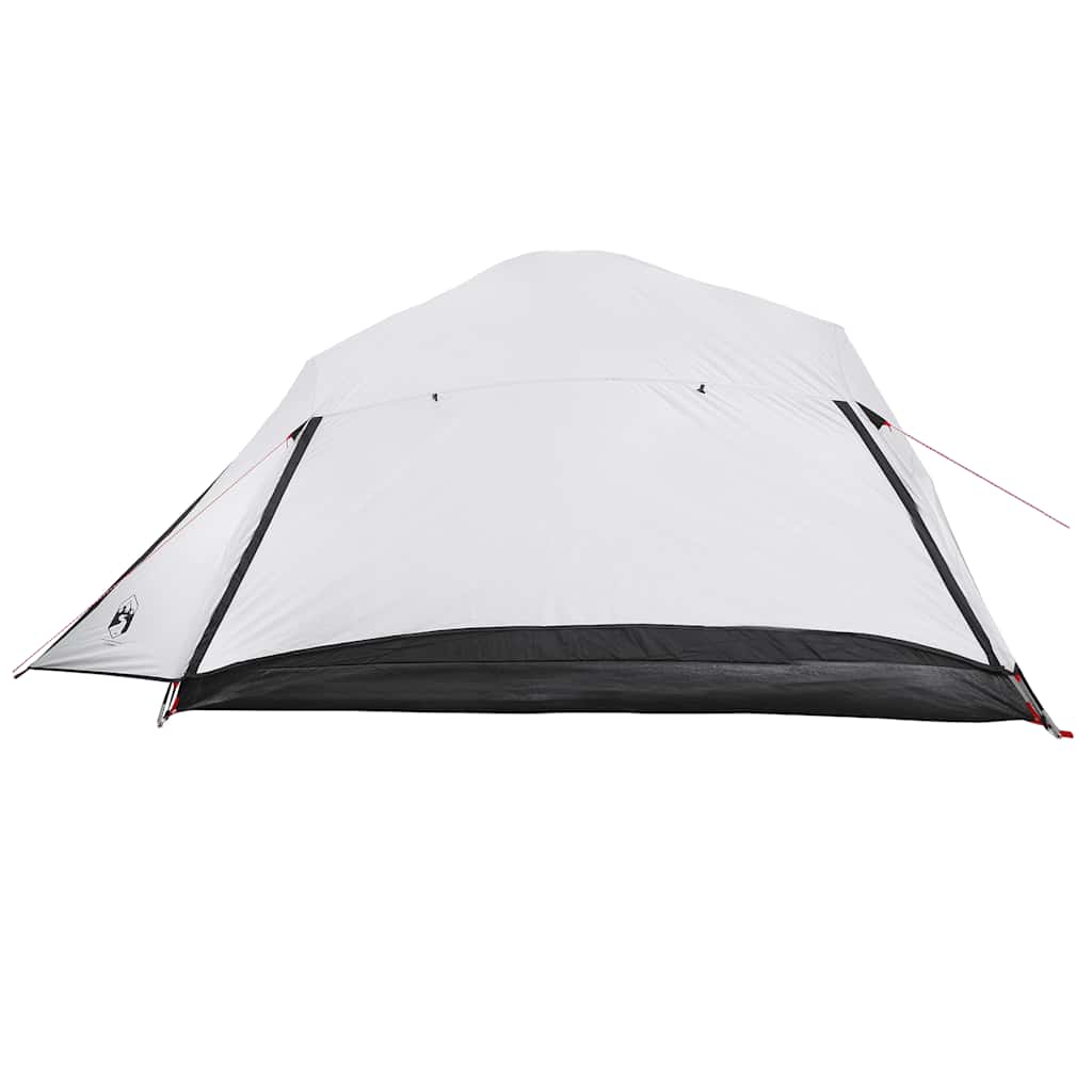 vidaXL Tente dôme de camping 4 personnes Blanc fonçé Étanche
