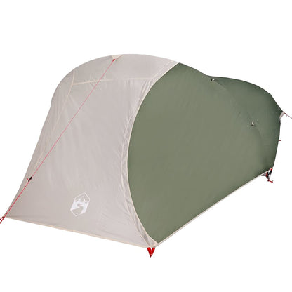 vidaXL Kuppel-Campingzelt 4 Personen Grün Wasserdicht