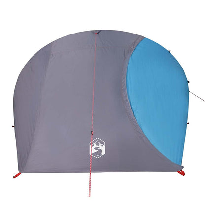 vidaXL Kuppel-Campingzelt 4 Personen Blau Wasserdicht