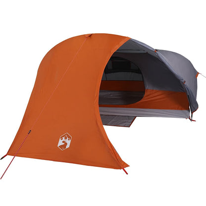vidaXL Kuppel-Campingzelt 4 Personen Orange Wasserdicht