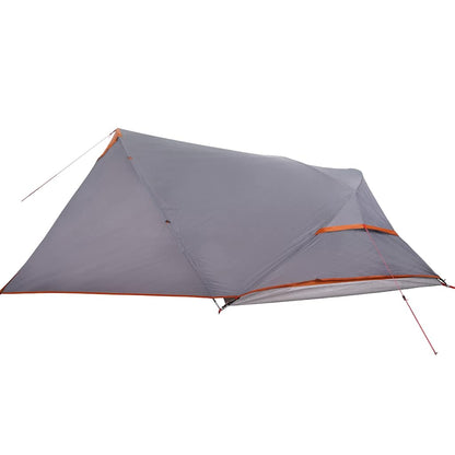vidaXL Kuppel-Campingzelt 4 Personen Orange Wasserdicht