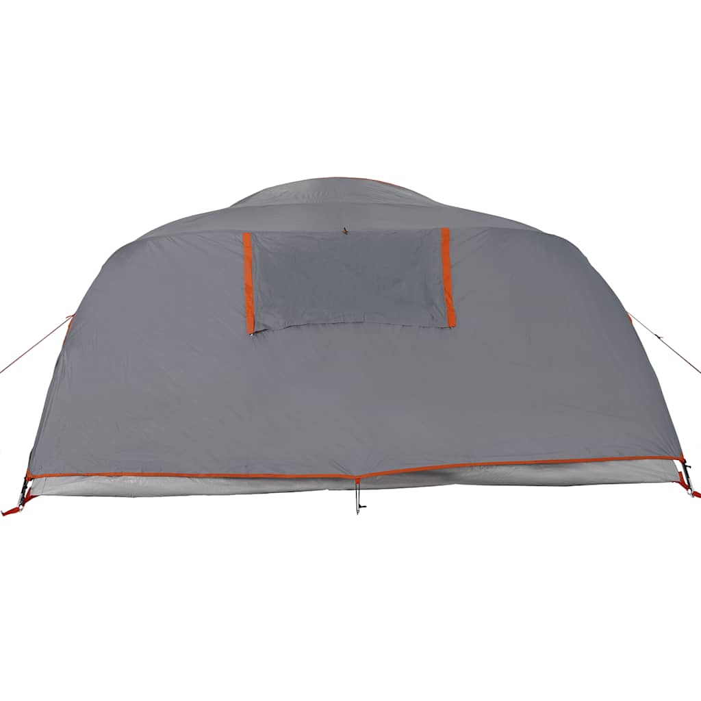 vidaXL Kuppel-Campingzelt 4 Personen Orange Wasserdicht