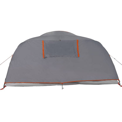 vidaXL Kuppel-Campingzelt 4 Personen Orange Wasserdicht
