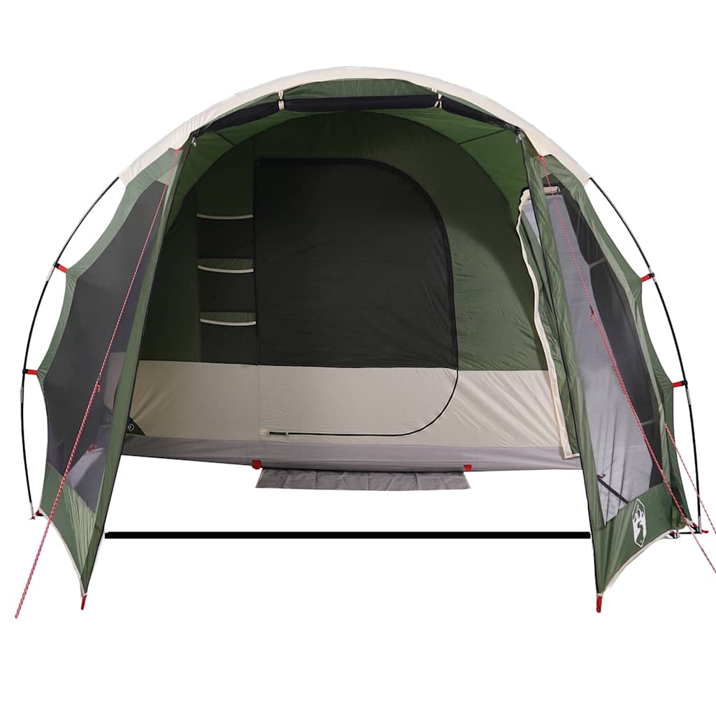 vidaXL Tente tunnel familiale 8 personnes verte imperméable