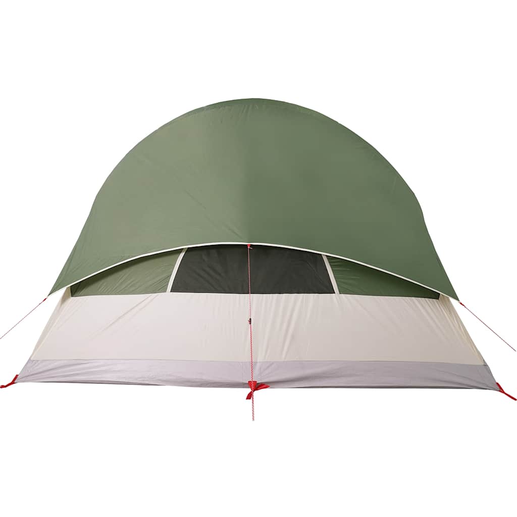vidaXL Tente tunnel familiale 8 personnes verte imperméable