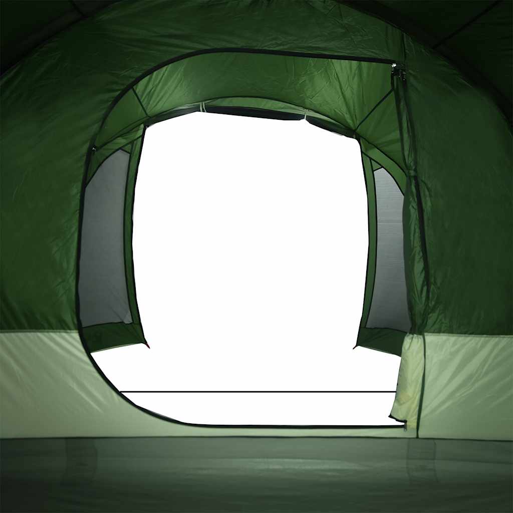 vidaXL Tente tunnel familiale 8 personnes verte imperméable