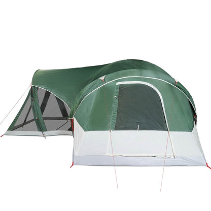 vidaXL Tipi-Familienzelt 8 Personen Grün Wasserdicht