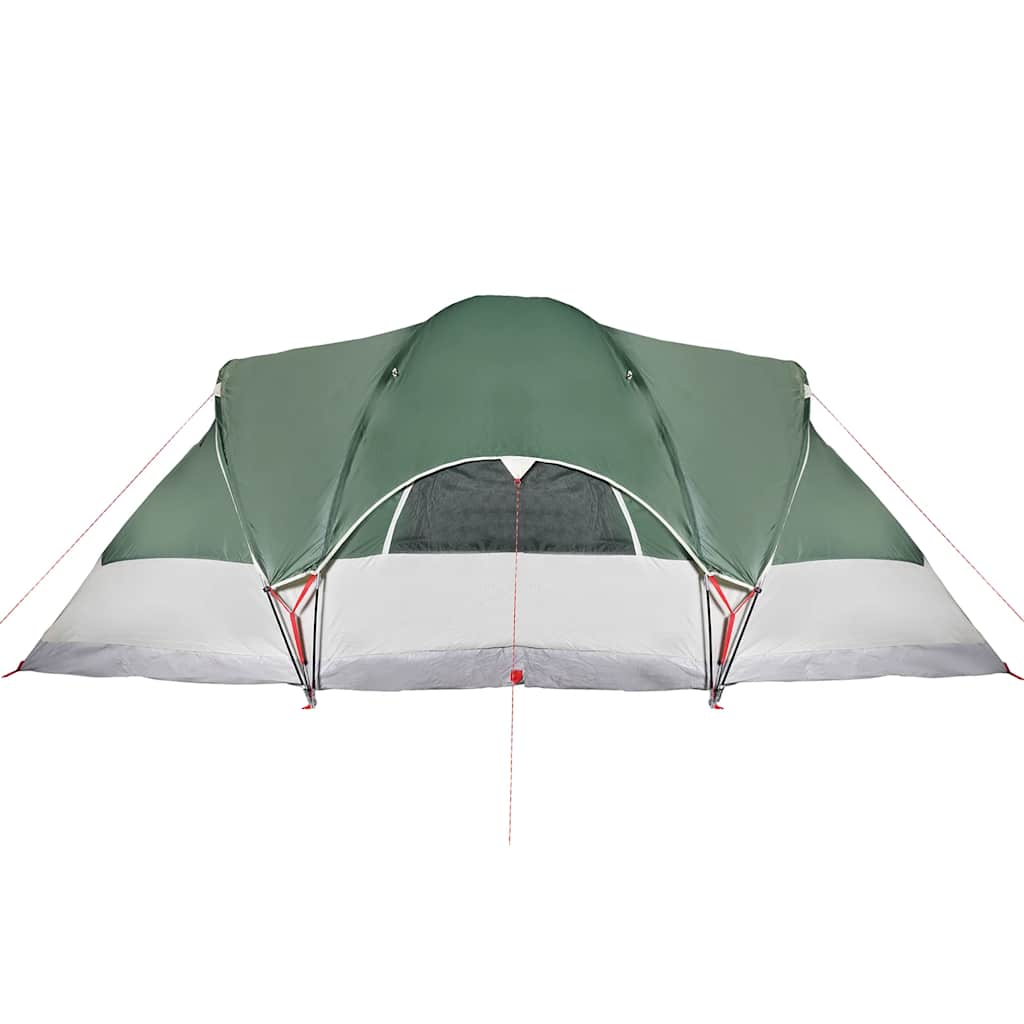 vidaXL Tipi-Familienzelt 8 Personen Grün Wasserdicht