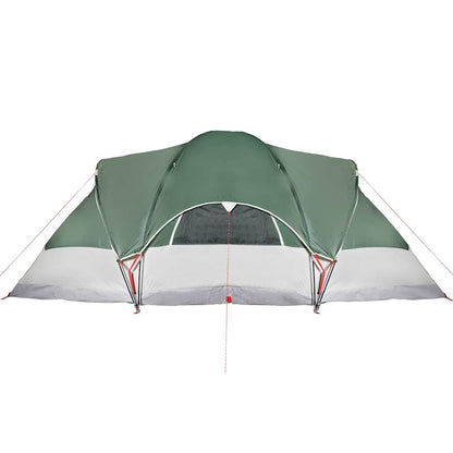vidaXL Tipi-Familienzelt 8 Personen Grün Wasserdicht
