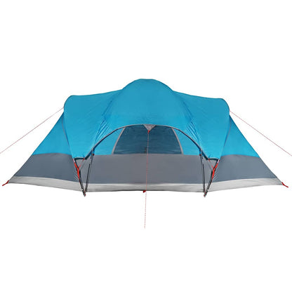 vidaXL Tipi-Familienzelt 8 Personen Blau Wasserdicht