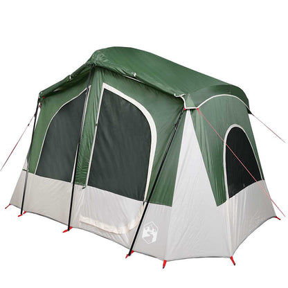 vidaXL Campingzelt 5 Personen Grün Wasserdicht