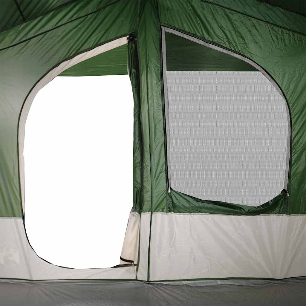 vidaXL Campingzelt 5 Personen Grün Wasserdicht