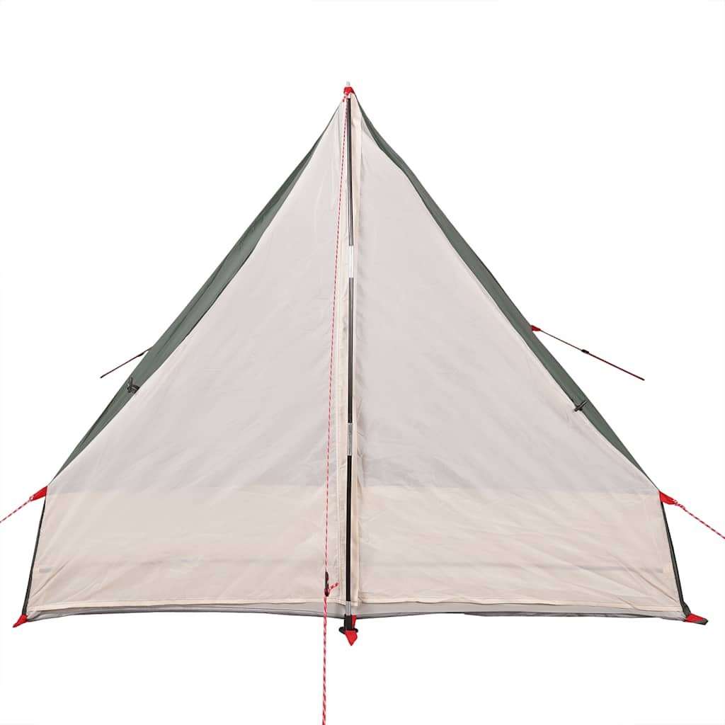 vidaXL Camping-Keilzelt 2 Personen Grün Wasserdicht