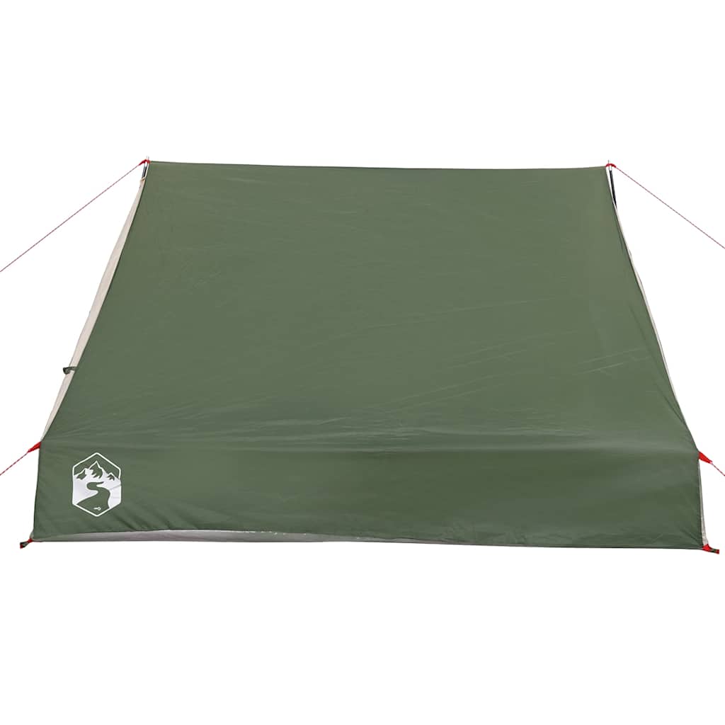 vidaXL Camping-Keilzelt 2 Personen Grün Wasserdicht