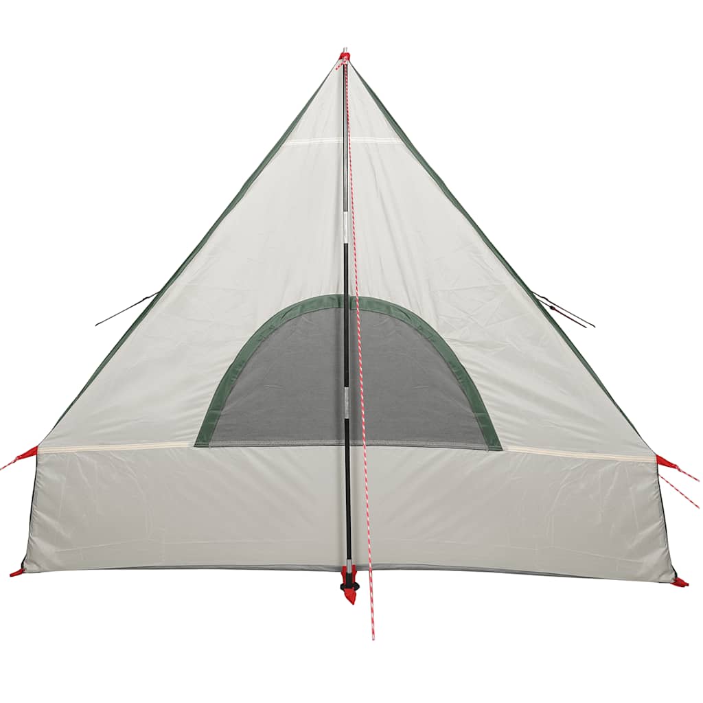 vidaXL Camping-Keilzelt 2 Personen Grün Wasserdicht