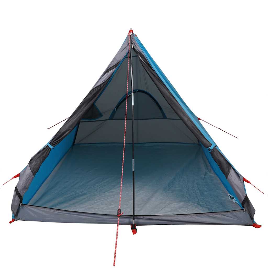 vidaXL Camping-Keilzelt 2 Personen Blau Wasserdicht