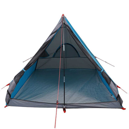 vidaXL Camping-Keilzelt 2 Personen Blau Wasserdicht
