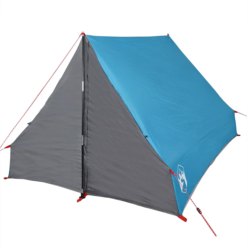 vidaXL Camping-Keilzelt 2 Personen Blau Wasserdicht