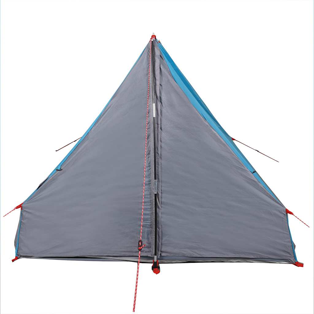 vidaXL Camping-Keilzelt 2 Personen Blau Wasserdicht
