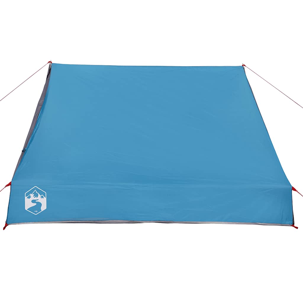 vidaXL Camping-Keilzelt 2 Personen Blau Wasserdicht